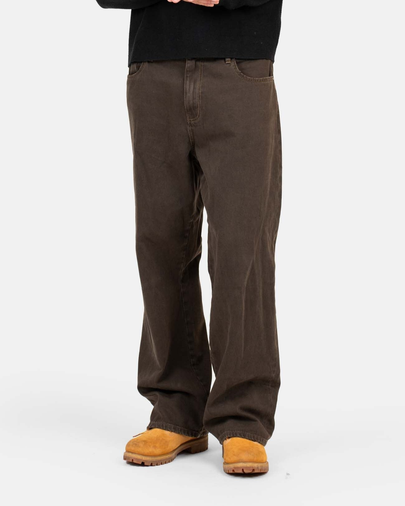 Baggy Denim Jeans Brown | Skagen - clothing.dk