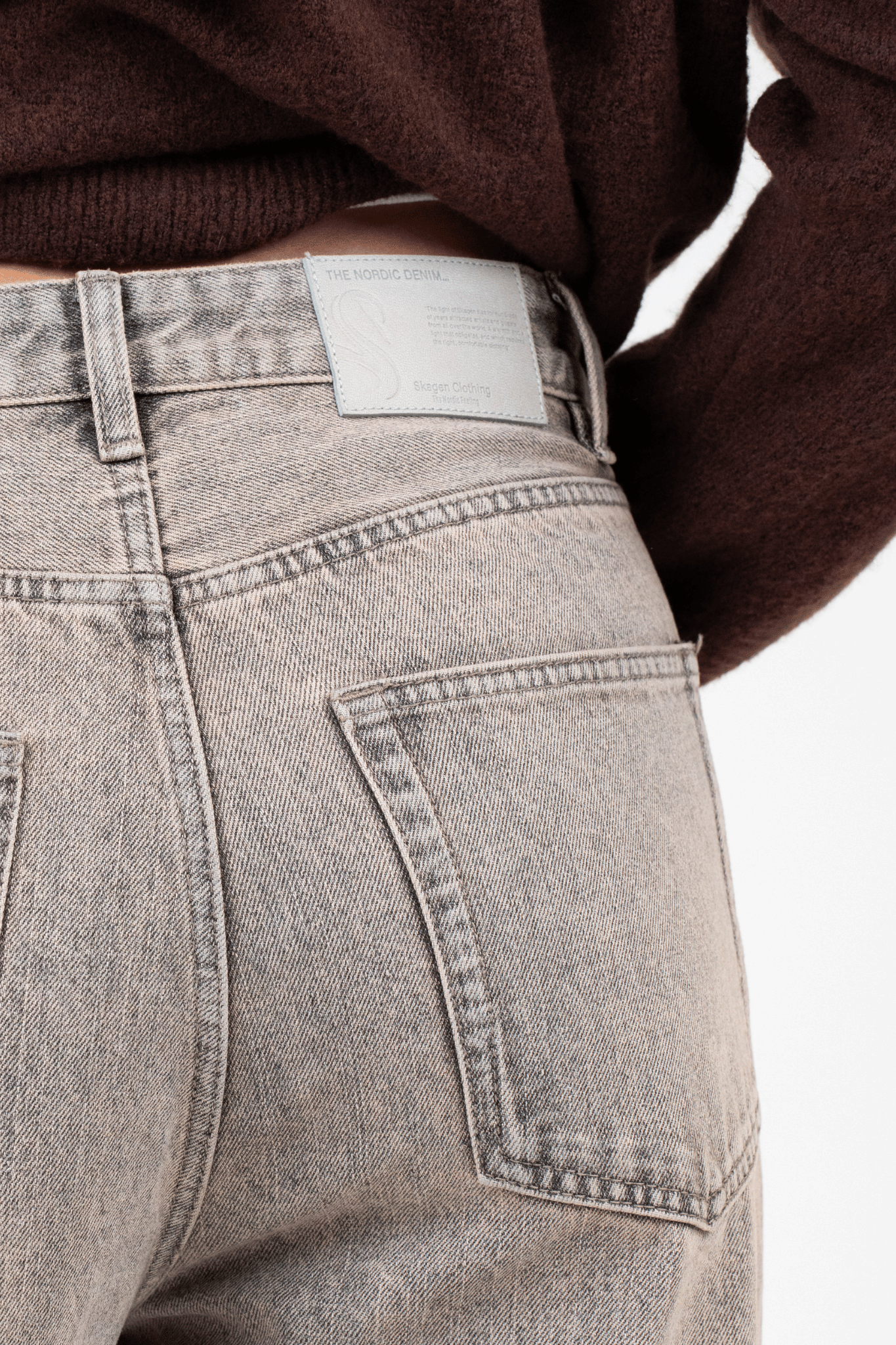 Baggy Denim Jeans Rose Vintage Wash | Skagen - clothing.dk