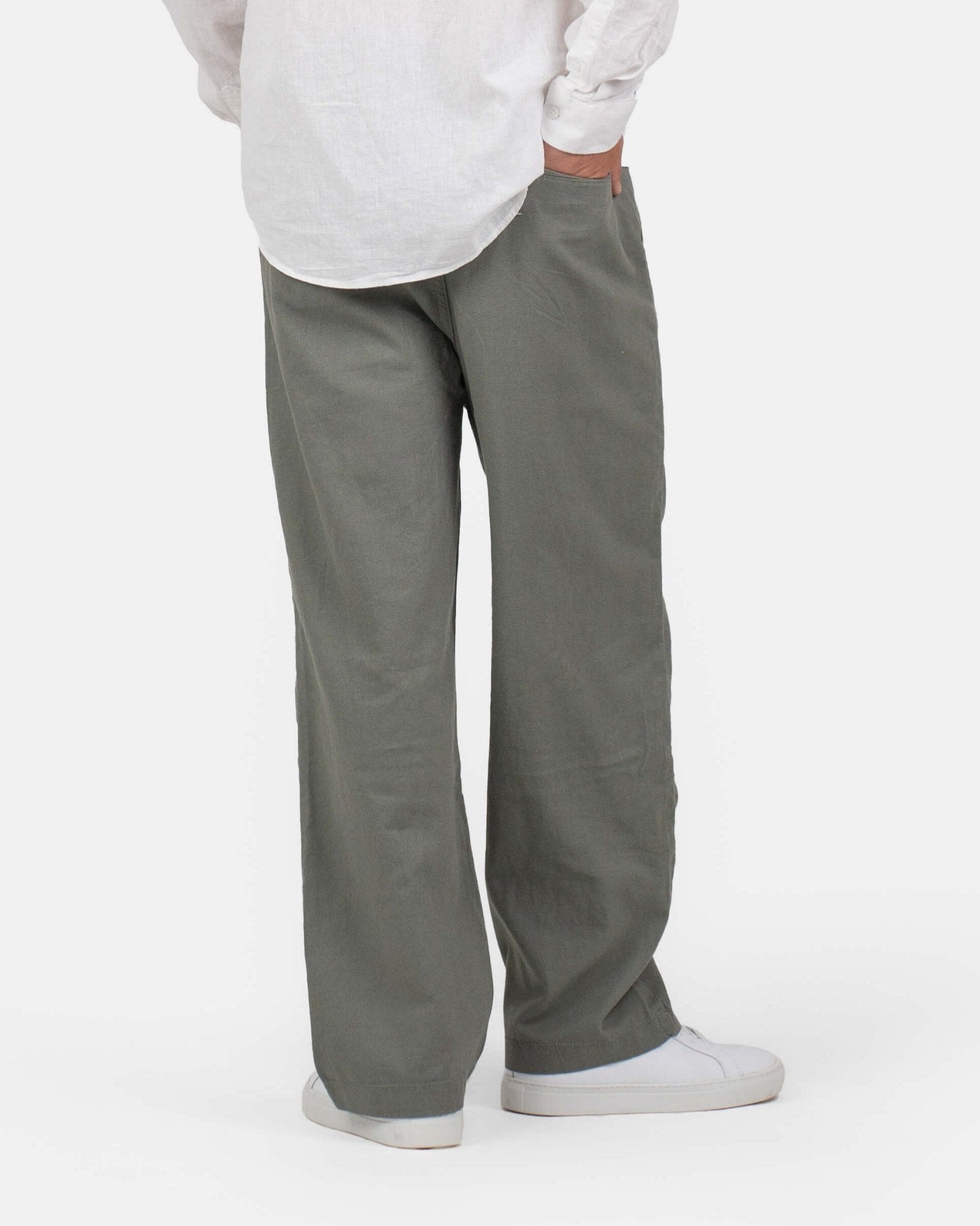 Baggy Hørbukser Army | Skagen - clothing.dk