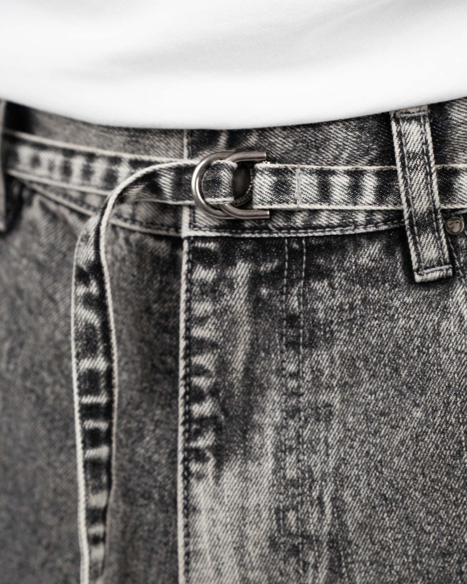 Belt Washed Grey | Skagen - clothing.dk