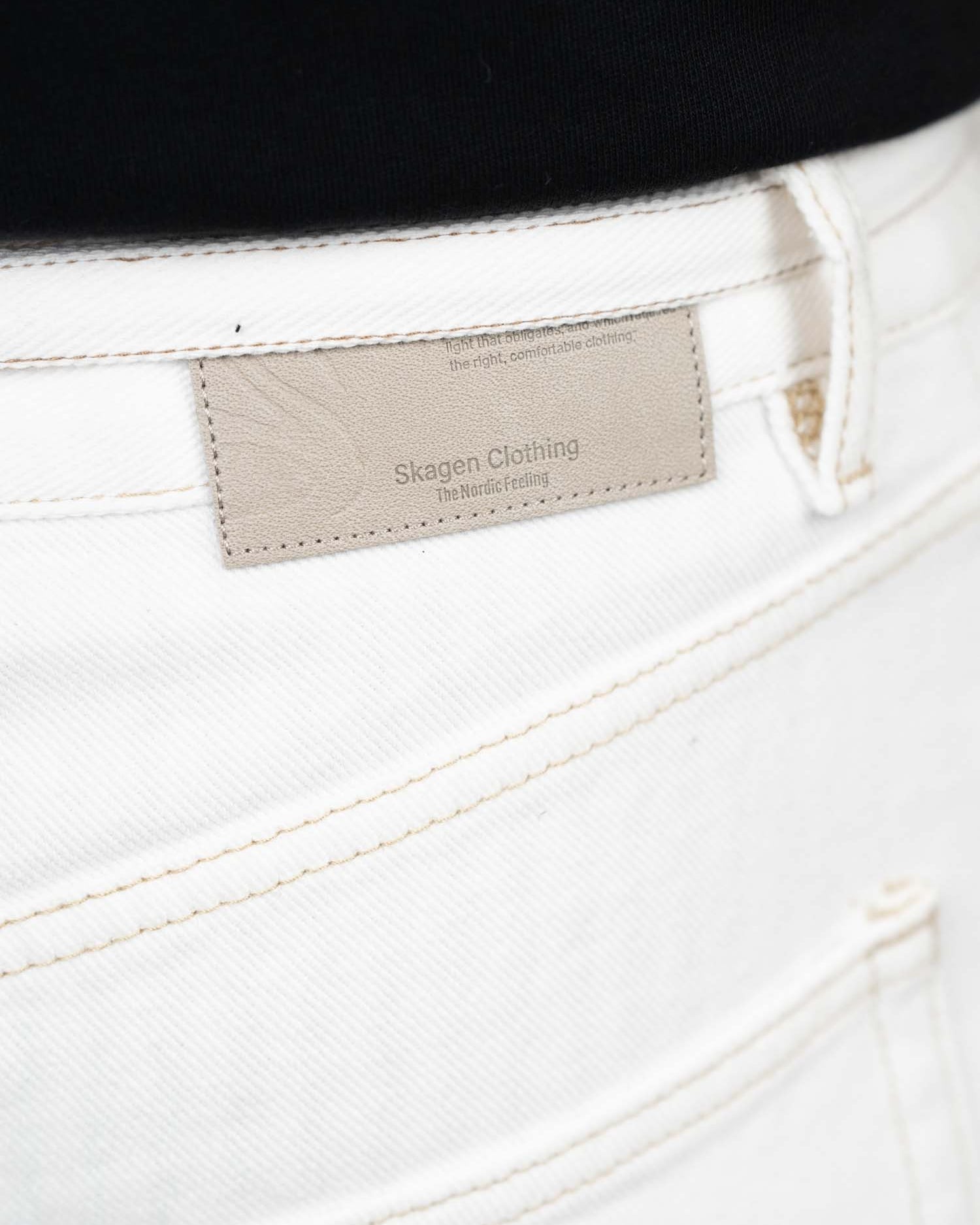 Belt White | Skagen - clothing.dk