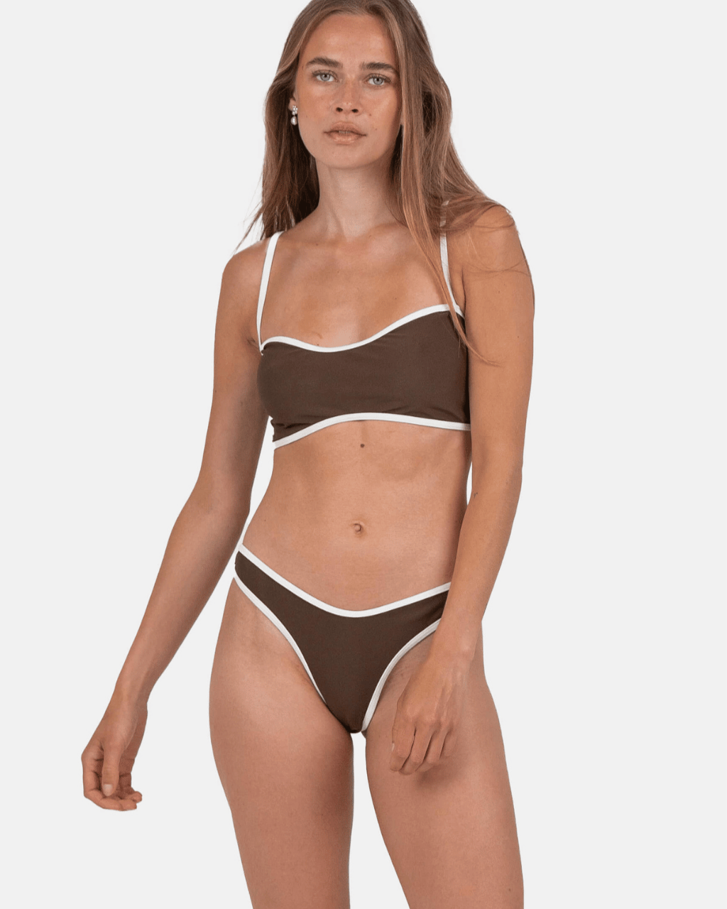Bikini Underdel Brun | Skagen - clothing.dk