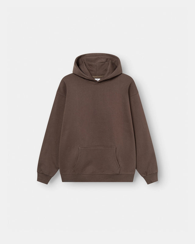 Blank Hoodie Brown | Skagen - clothing.dk