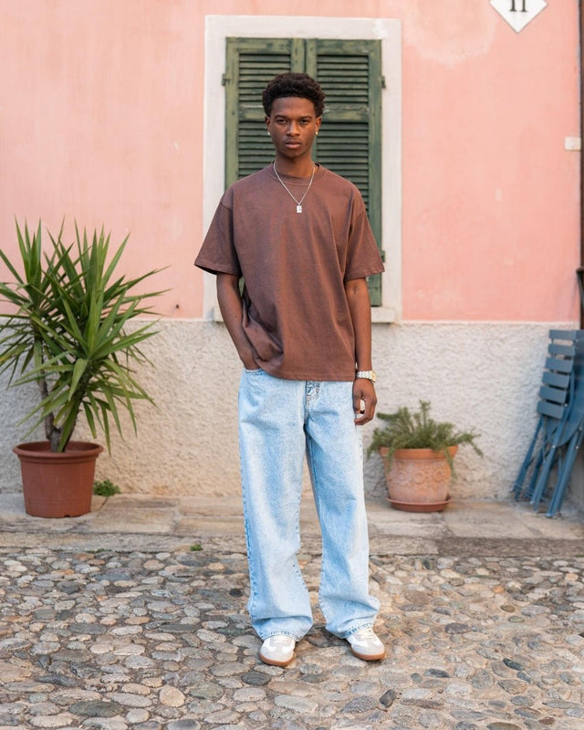 Blank T-shirt Brown | Skagen - clothing.dk