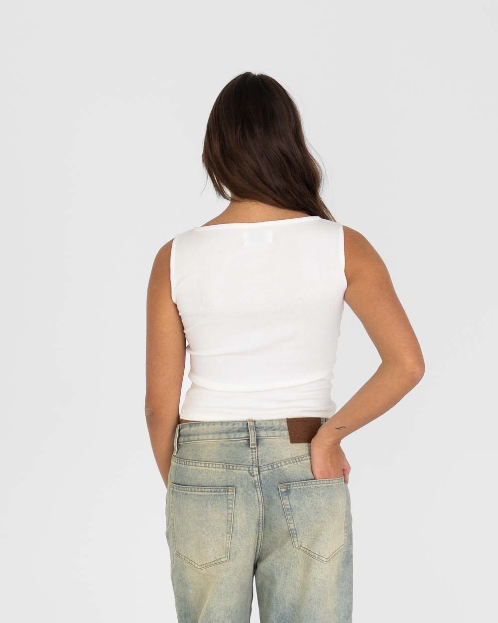 Bottoned Top White | Skagen - clothing.dk