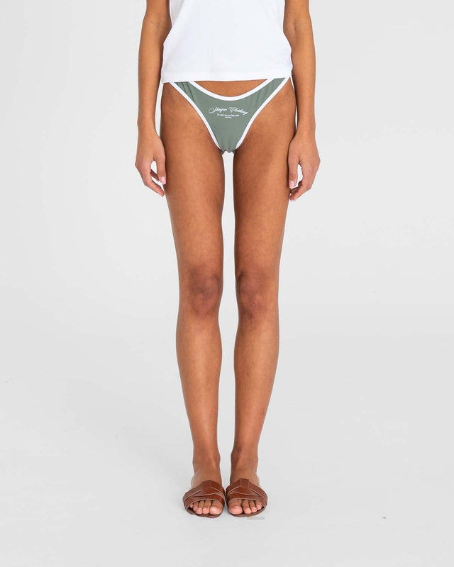 Como Bikini Bund Grøn | Skagen - clothing.dk