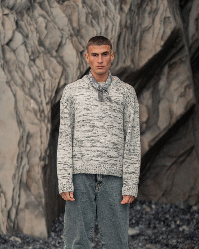 Heavy Knit Structured Grey | Skagen - clothing.dk