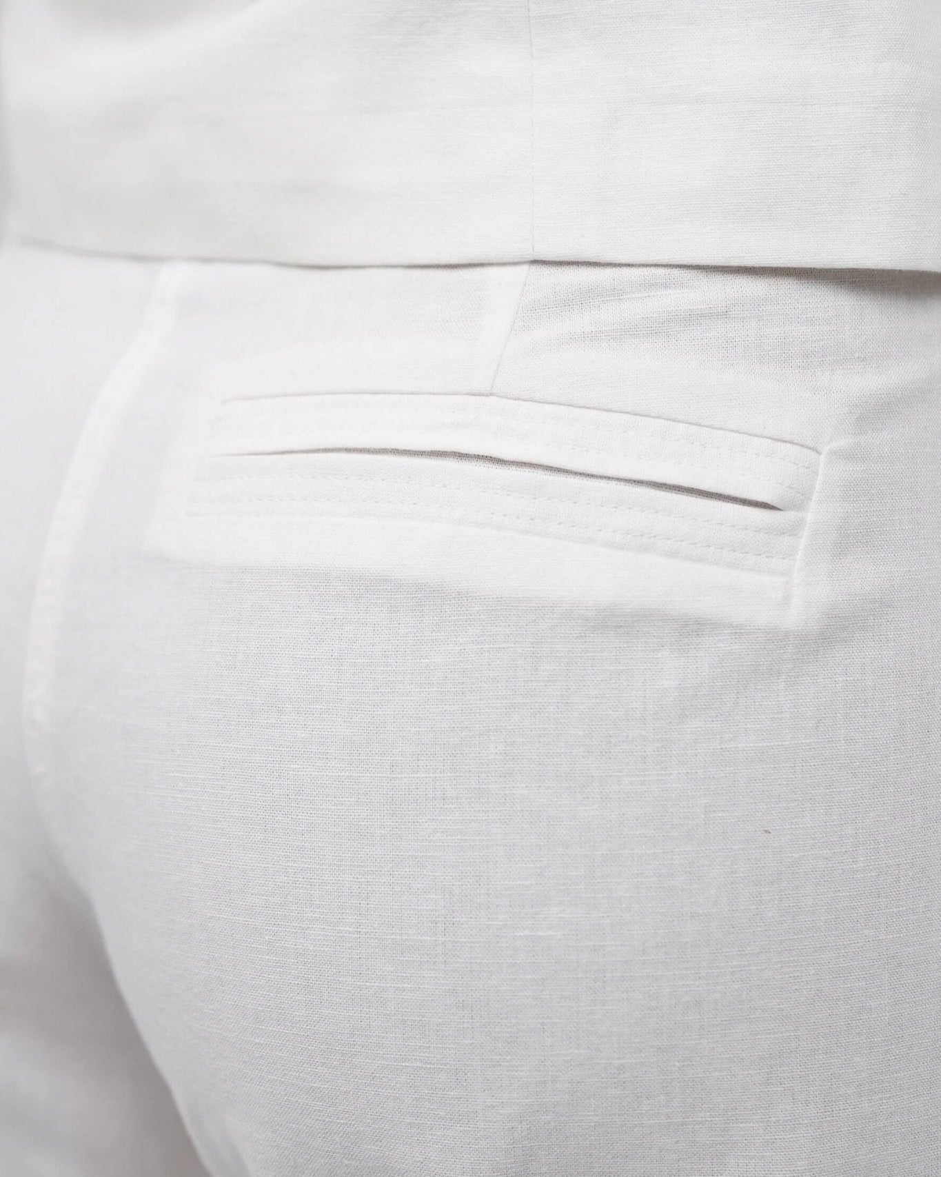 Hør Suitpants Hvid | Skagen - clothing.dk