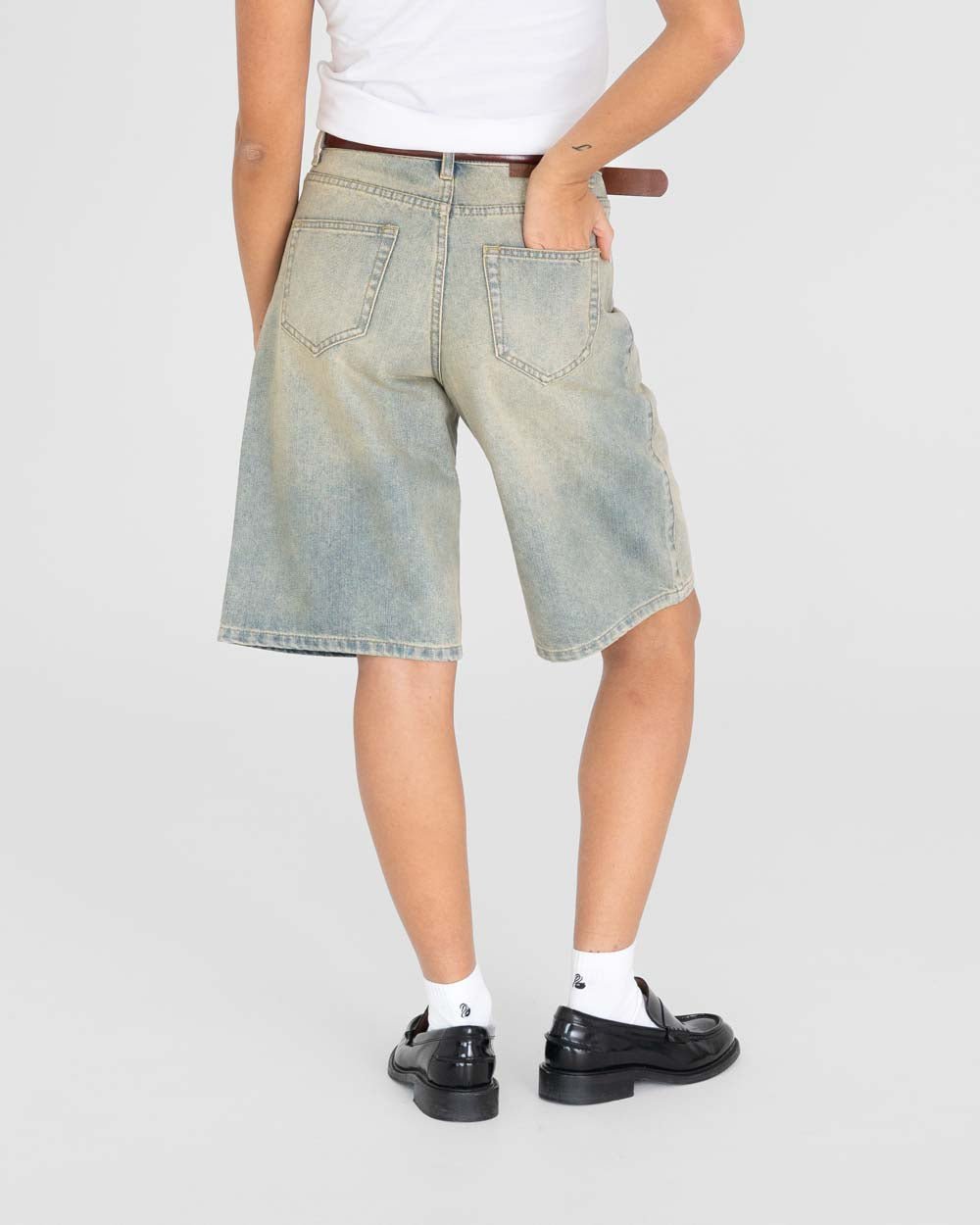 Jorts Light Blue Vintage Wash | Skagen - clothing.dk