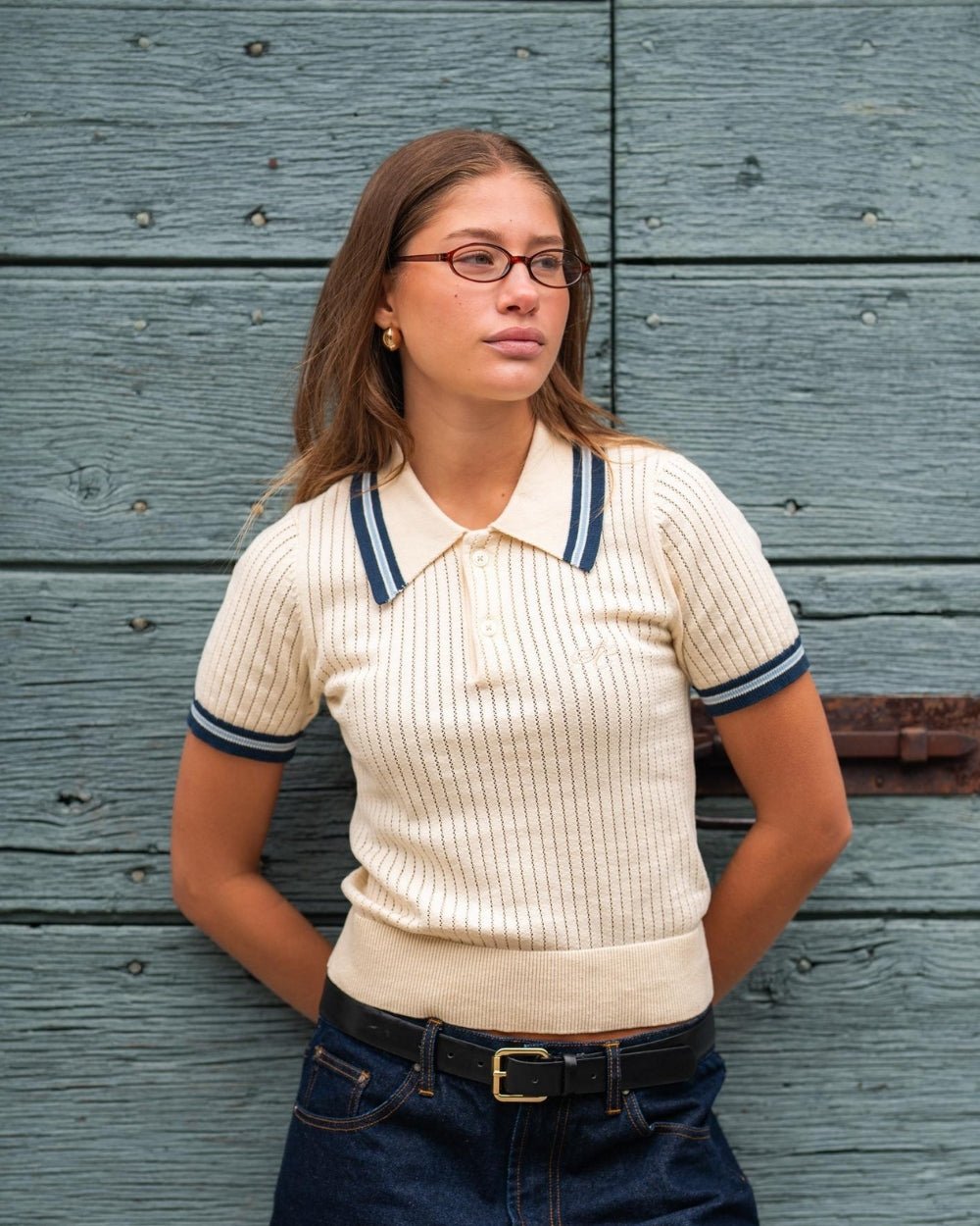 Kortærmede Polo Hvid | Skagen - clothing.dk