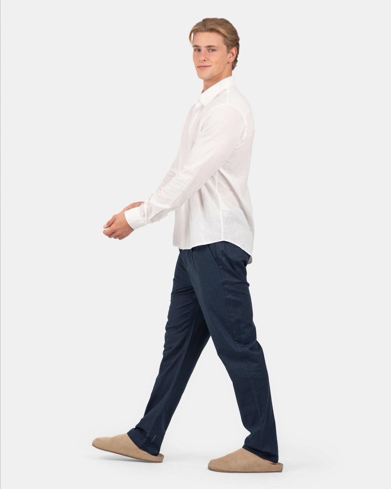 Langærmet Hørskjorte Hvid | Skagen - clothing.dk