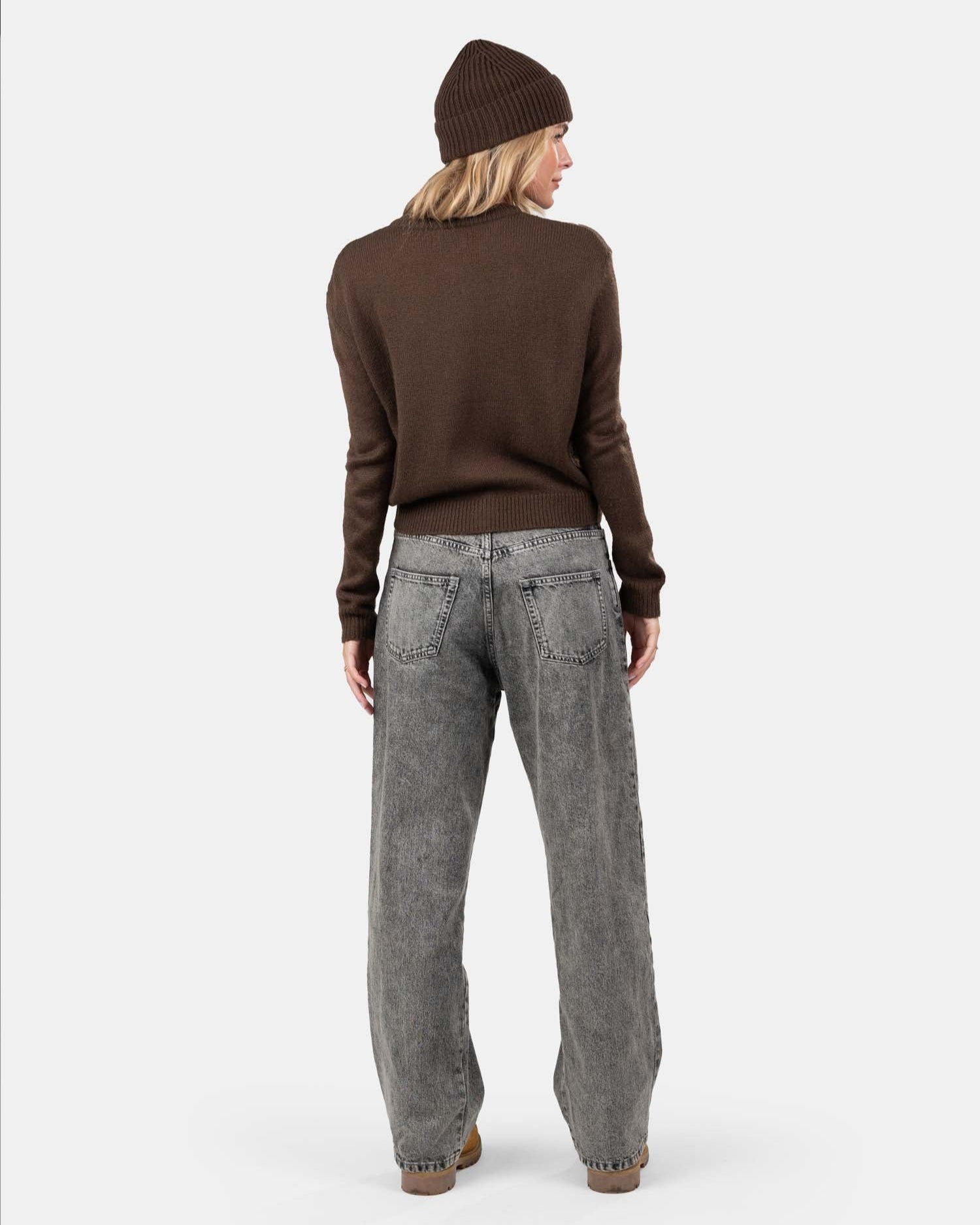 Light Weight Cardigan Brown | Skagen - clothing.dk