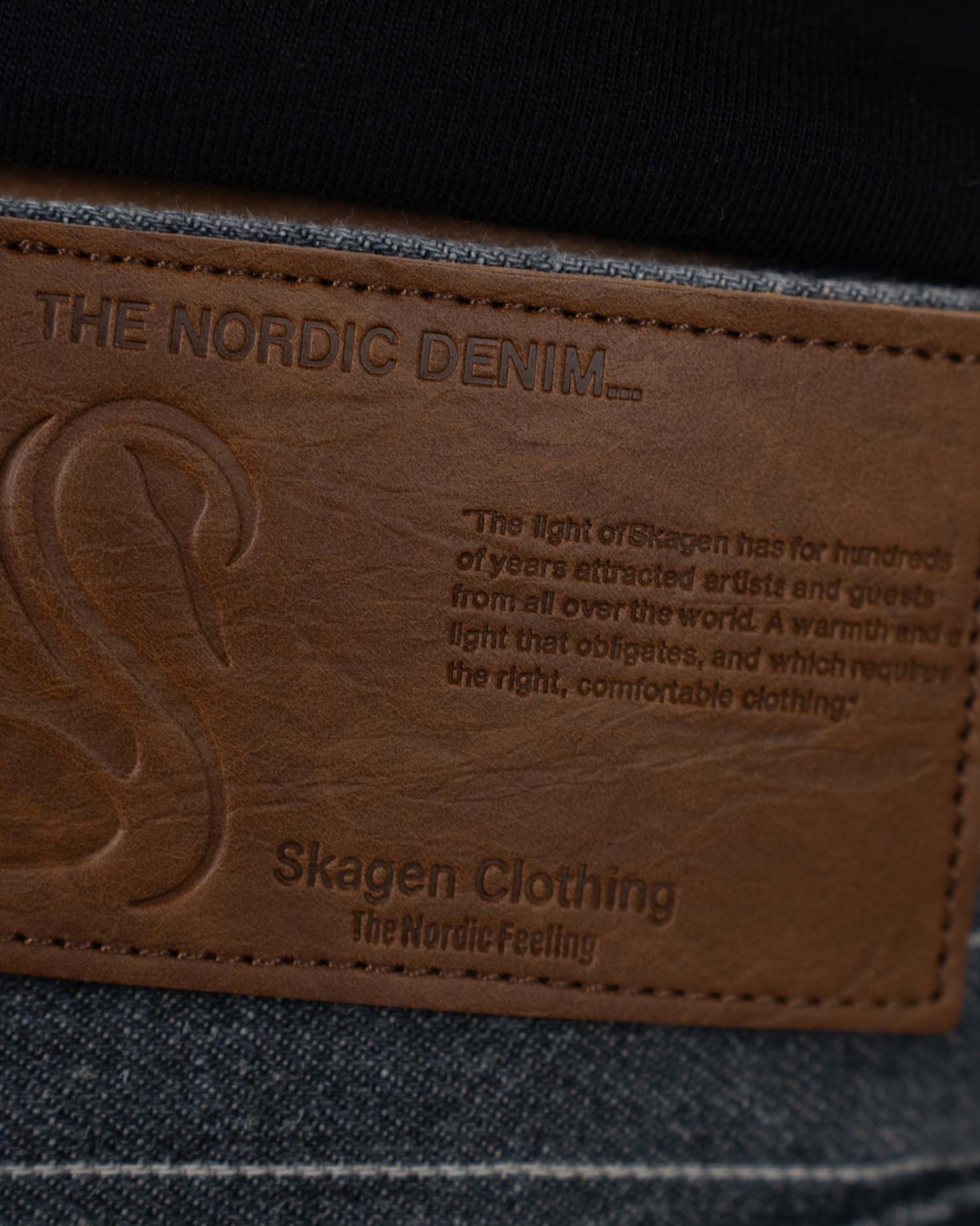 Loose Fit Denim Washed Pinstripe | Skagen - clothing.dk