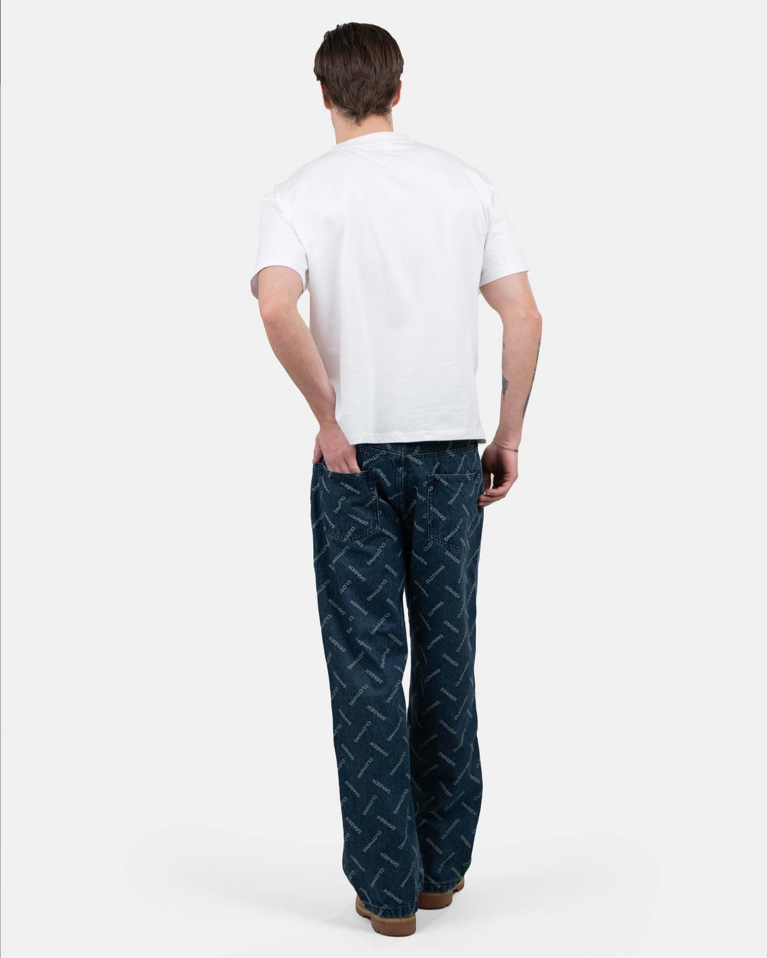Monogram Denim Jeans Indigo | Skagen - clothing.dk
