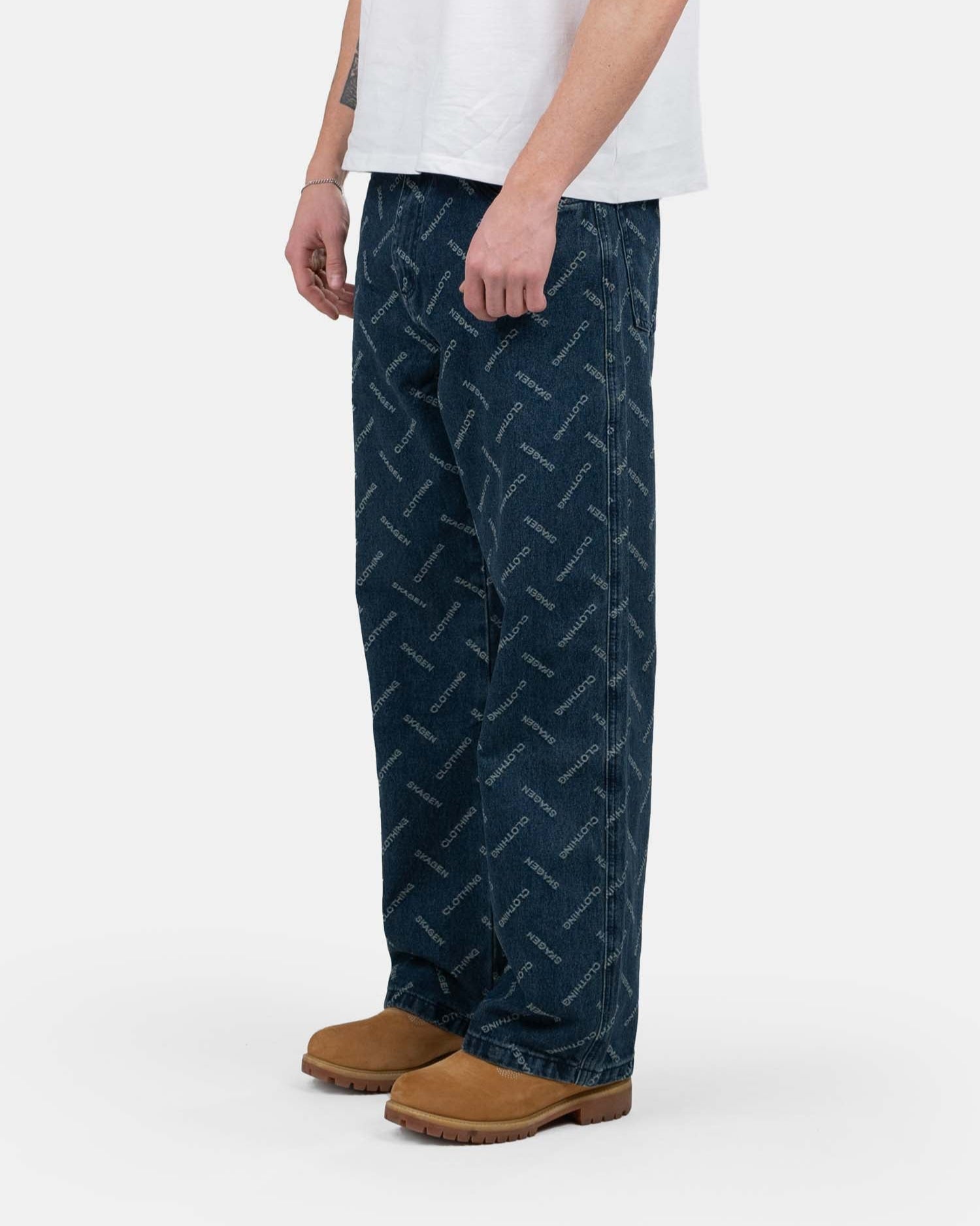 Monogram Denim Jeans Indigo | Skagen - clothing.dk