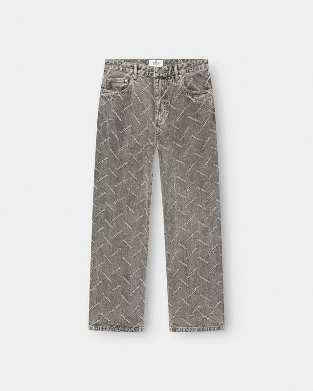 Monogram Denim Jeans Washed Grey | Skagen - clothing.dk