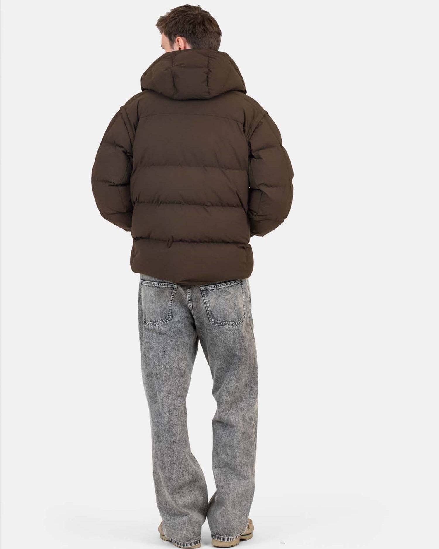 Puffer Jacket Brun | Skagen - clothing.dk