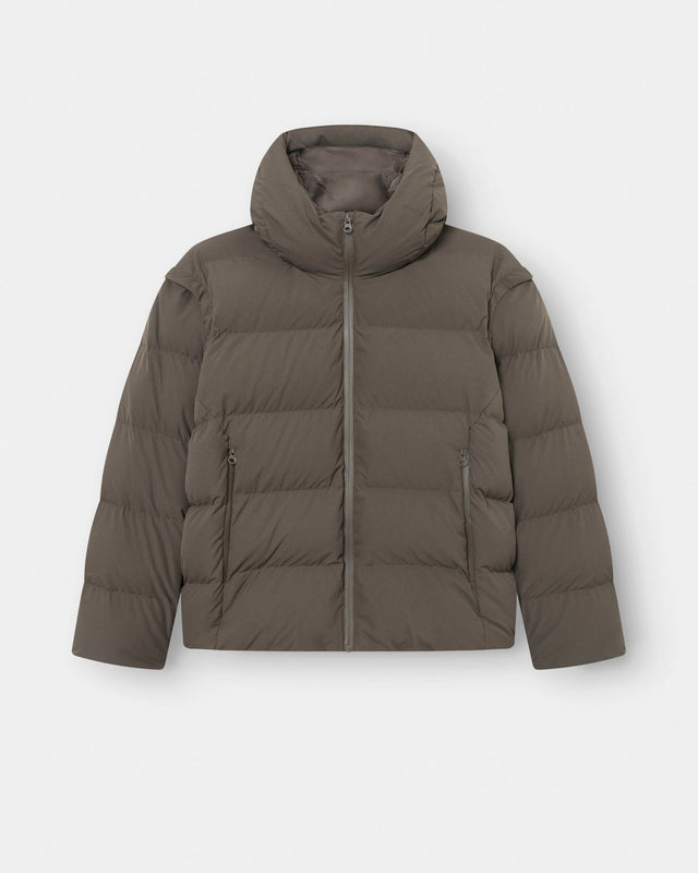 Puffer Jacket Brown