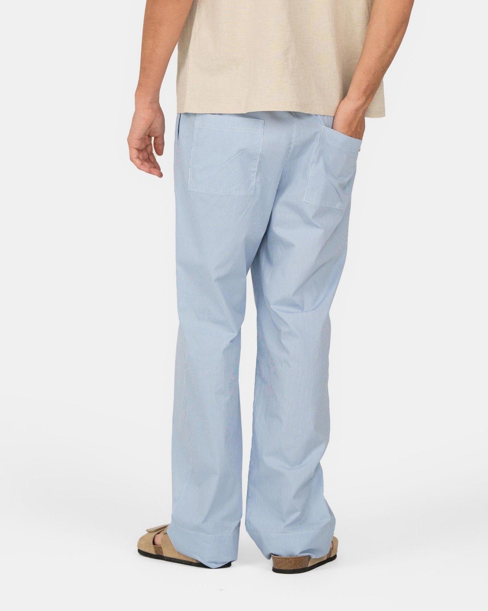 Pyjamas Pants Blå stribet | Skagen - clothing.dk