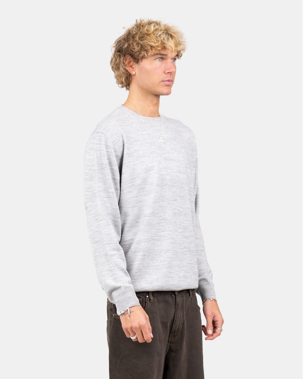 Striktrøje Grå | Skagen - clothing.dk