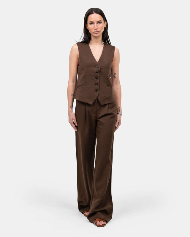 Suitpants Brun | Skagen - clothing.dk