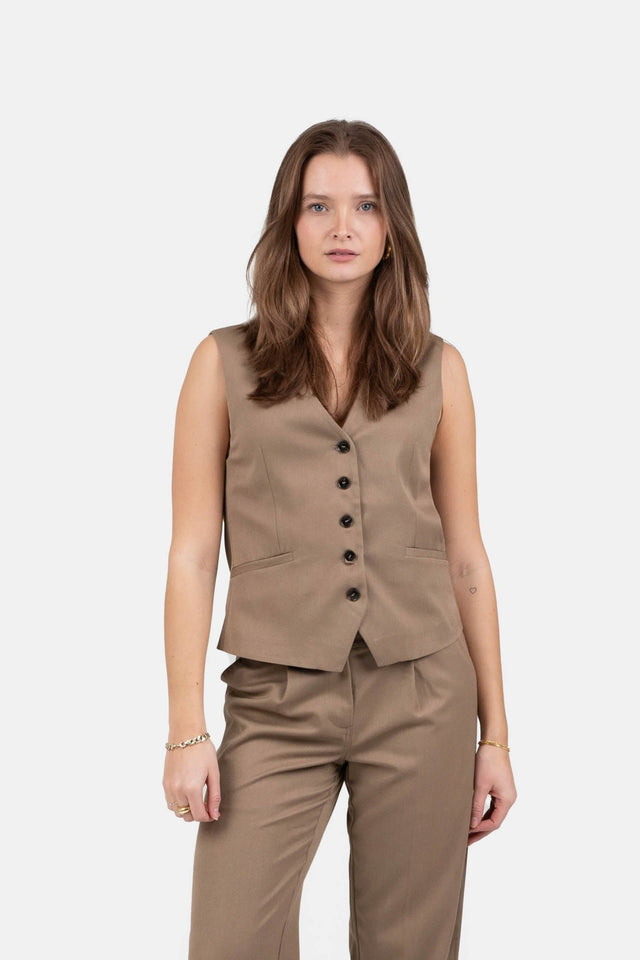 Suitvest Beige |  Skagen-clothing.dk