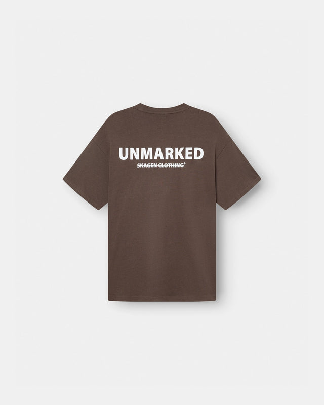 UNMARKED T-shirt Brown | Skagen - clothing.dk