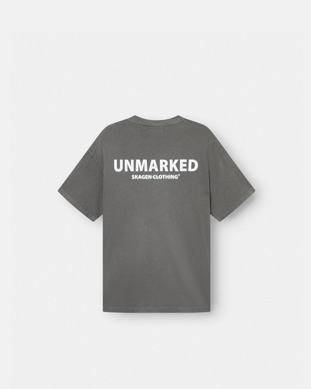 UNMARKED T-shirt Washed Grey | Skagen - clothing.dk