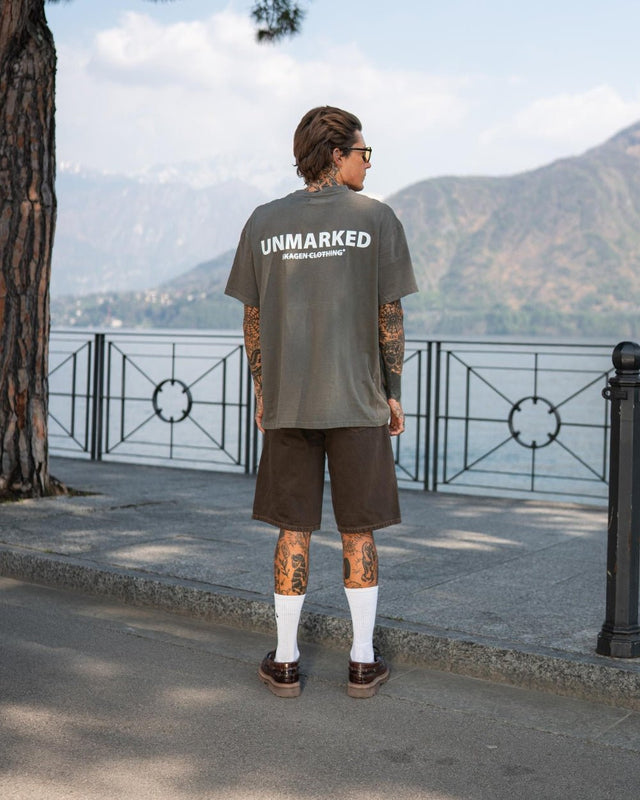 UNMARKED T-shirt Washed Grey | Skagen - clothing.dk