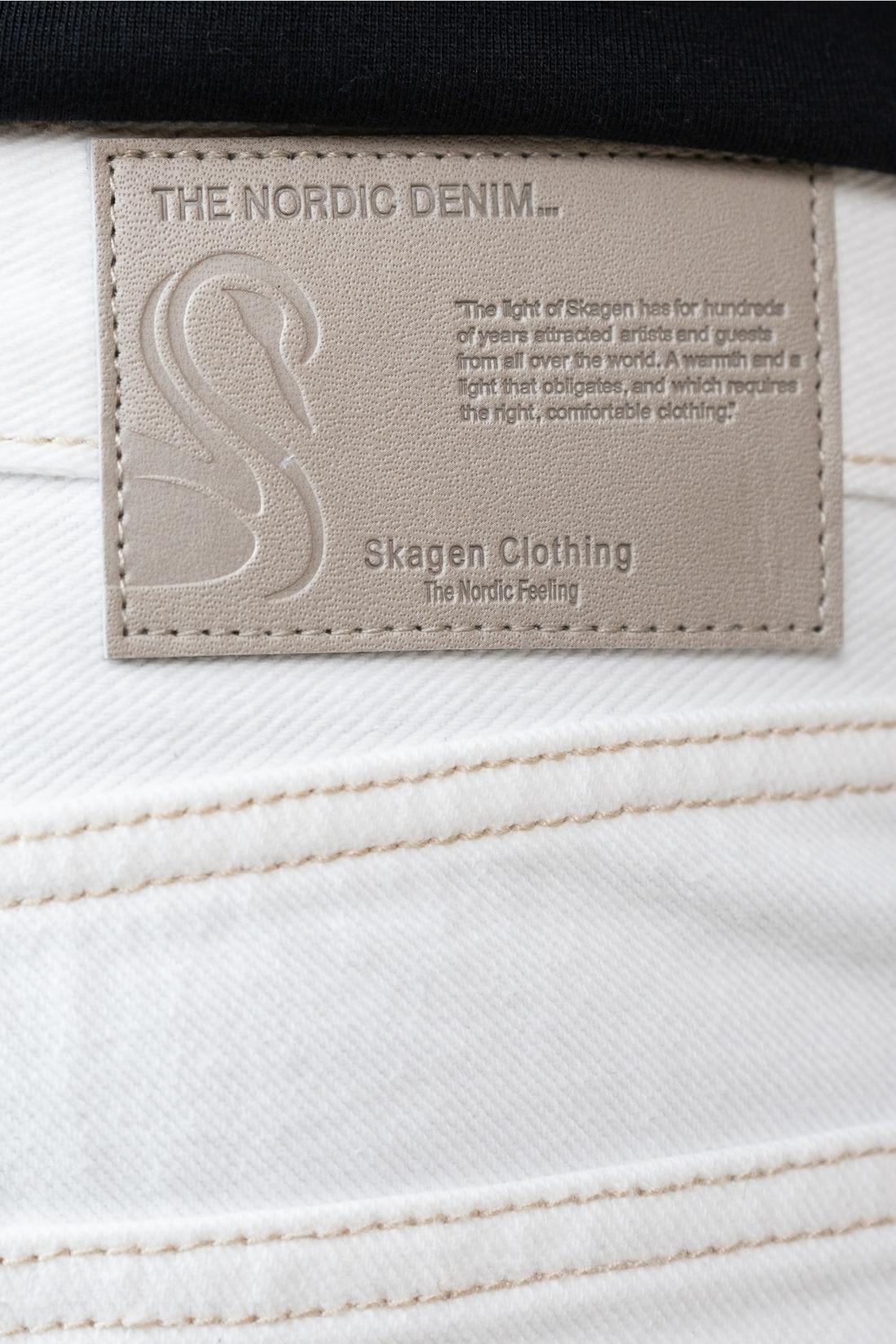 Denim Jeans (White) - Skagen Clothing DK