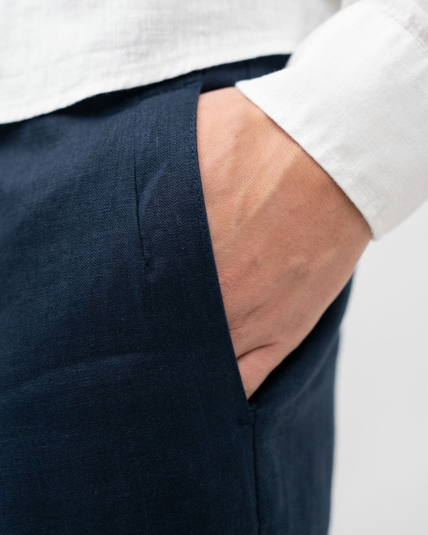 Hørbukser Navy | Skagen - clothing.dk