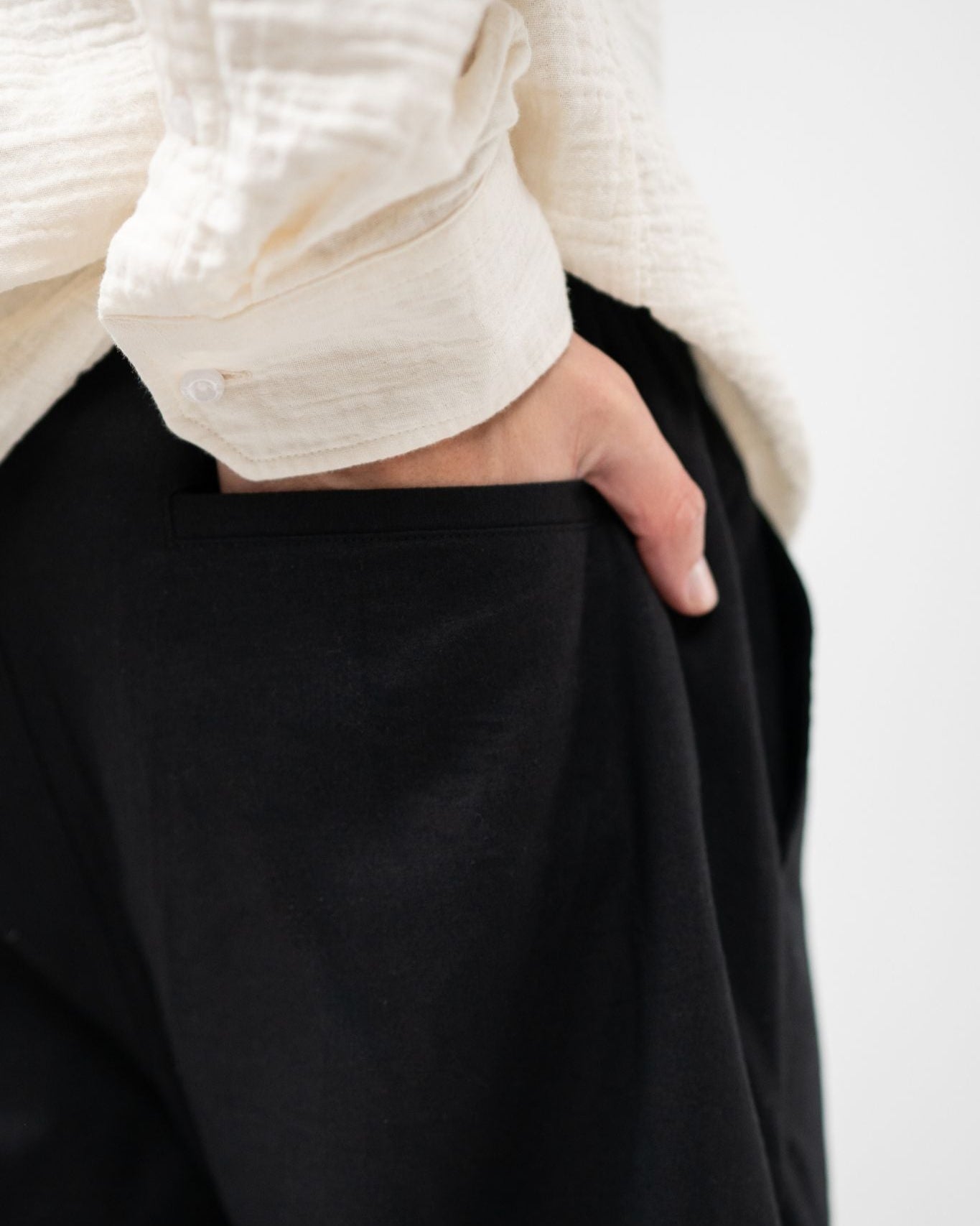 Hørbukser Sort | Skagen - clothing.dk