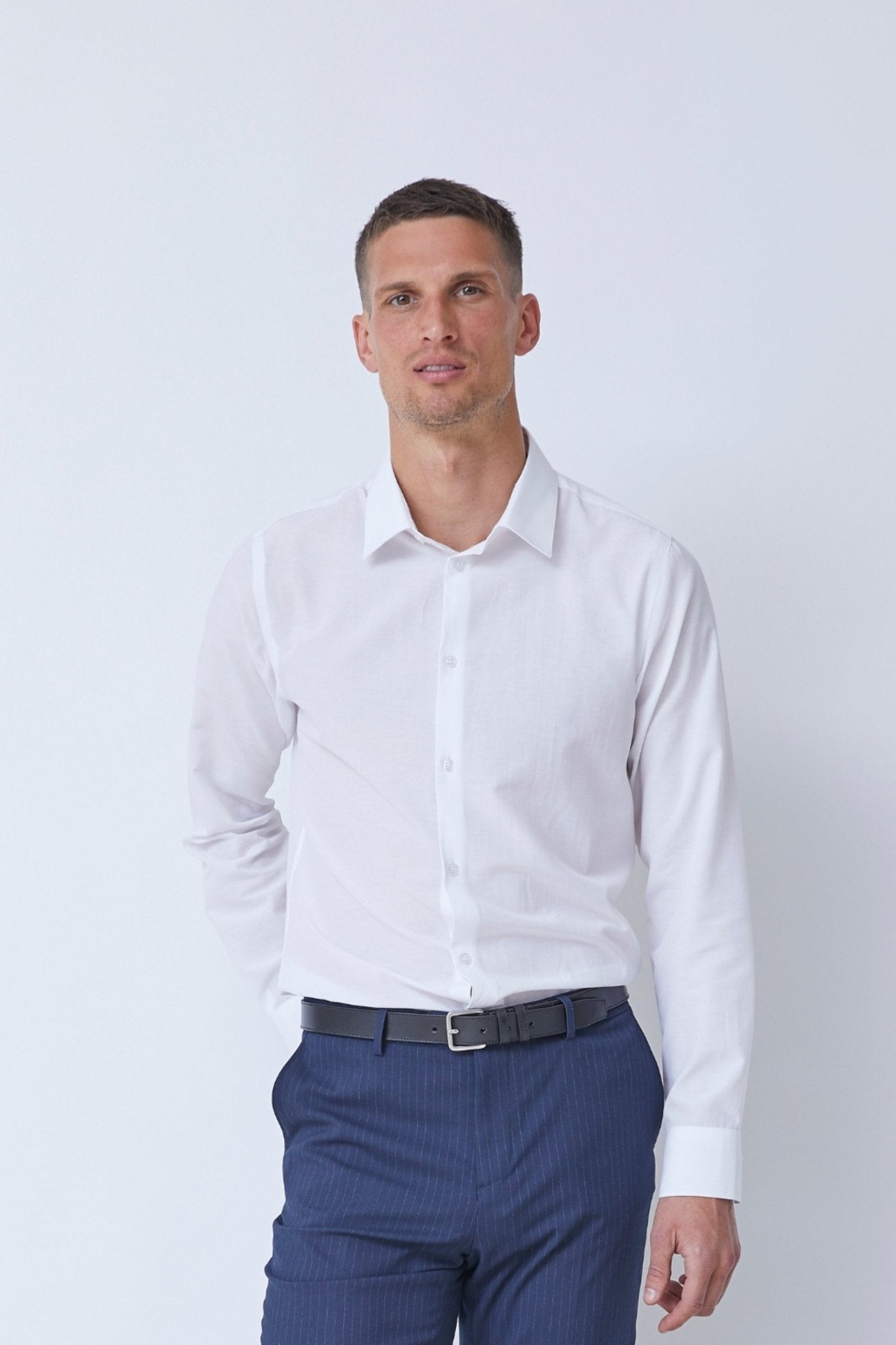 Klassisk Skjorte (Hvid) - Skagen Clothing DK